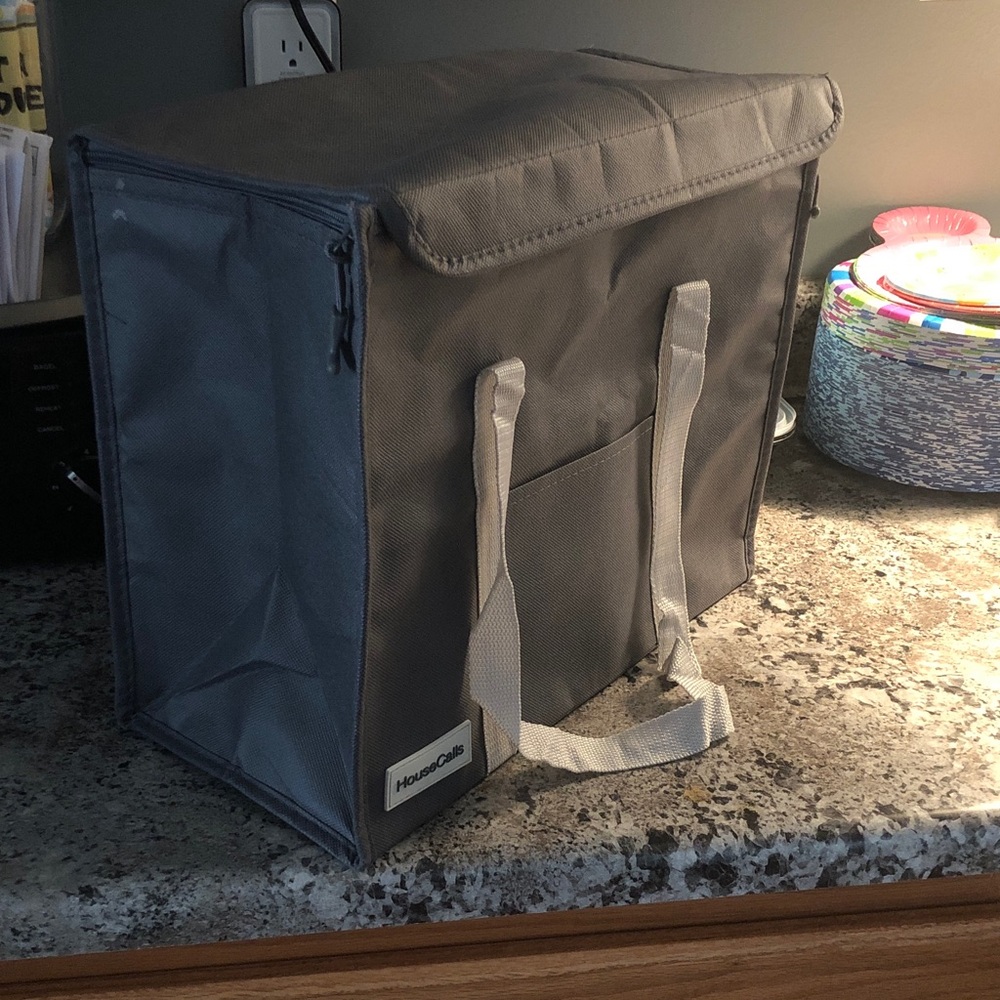 💐 Gray Food Storage Tote